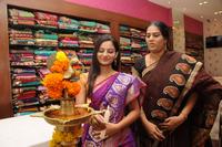 Anuhya at Sreeja Banaras Festival Launch